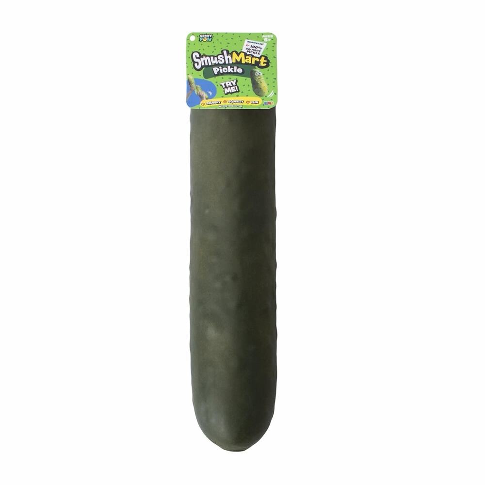 🔥SmushMart Squishy Pickle - RMS - Crazy Fun BNWT🔥